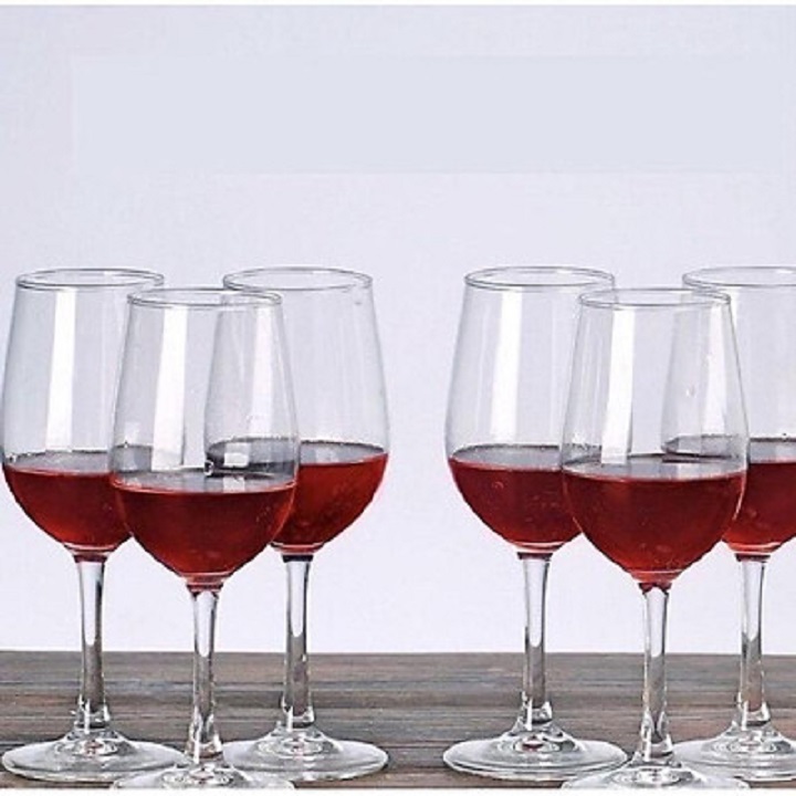 Bộ 6 Ly Rượu Vang Cao Cấp Dung Tích 285ml Và 360 ML