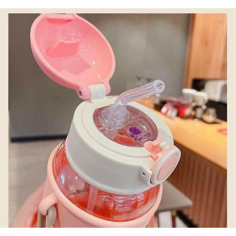 Bình Nước Thủy Tinh Yoho Đựng Nước Yoho - 450 ML