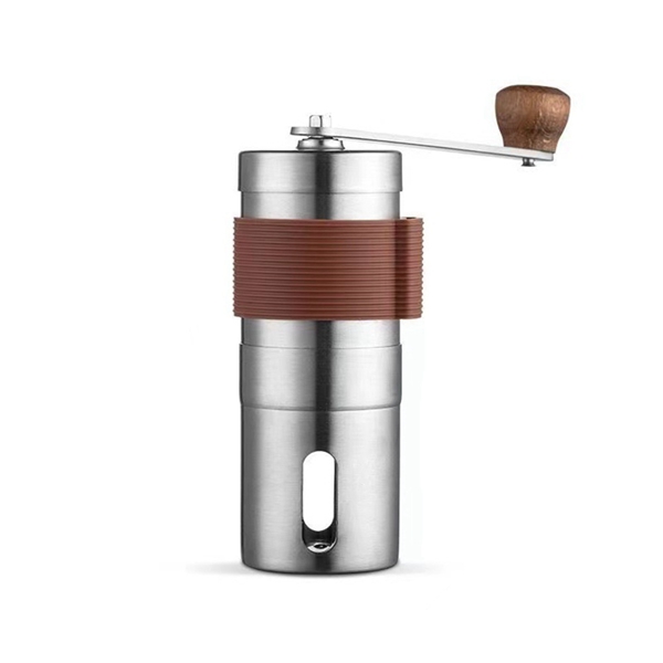 1 Piece Manual Coffee Grinder Portable Grinder with Scale Visualization for Home Office Traveling Espresso