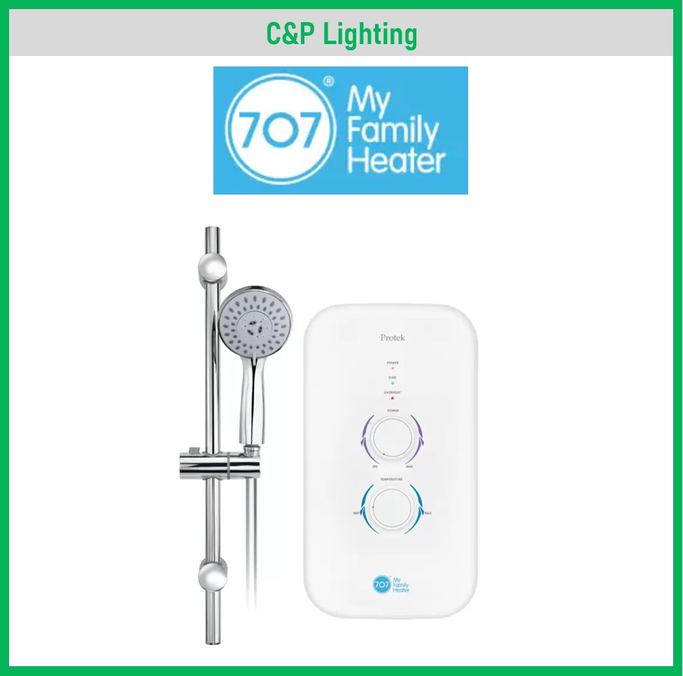 707 Protek Electric Instant Water Heater w/ Shower Head Set | Lazada  Singapore