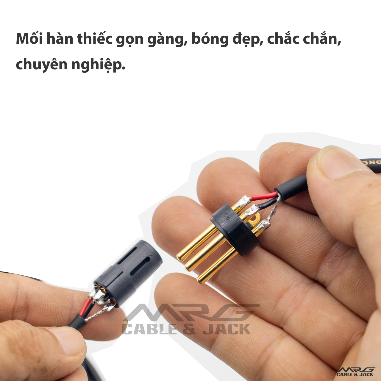 Dây canon đực ra 2 đầu canon cái.