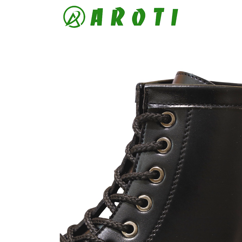 Giày combat boots nam cao cổ, đế khâu chắc chắn-mã m355- Giày Lười Nam AROTI