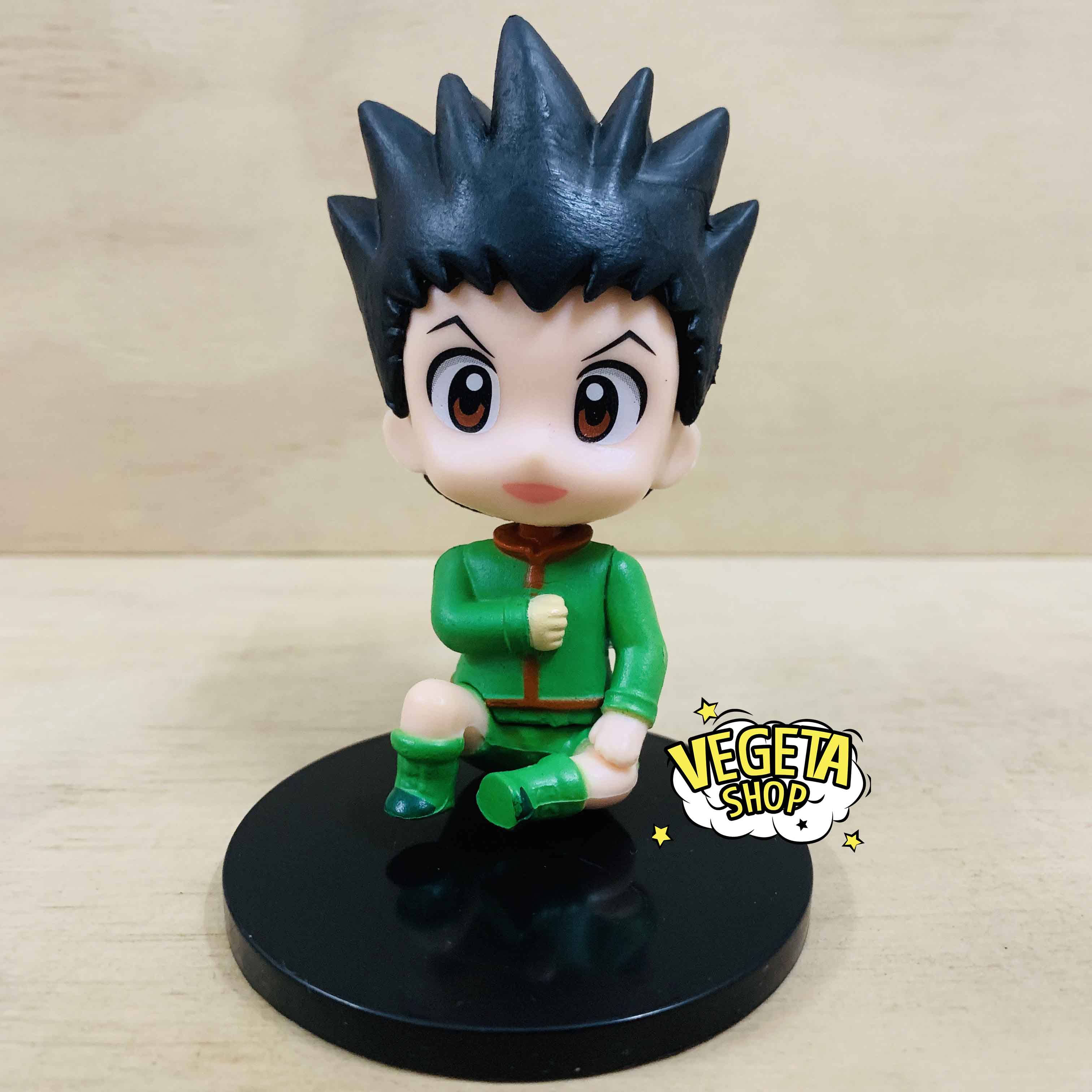 Mô hình hunter x hunter - thợ săn hxh - gon killua kurapika hisoka ging freecss machi komacine - 9~10cm