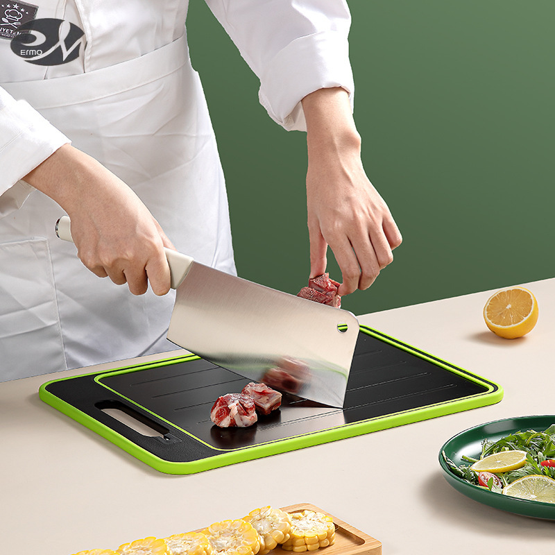 Multi functional cutting board grinding knife for household double-sided cutting boards, cutting boards, cutting boards for auxiliary food, fruit cutting boards, kitchen occupation boards