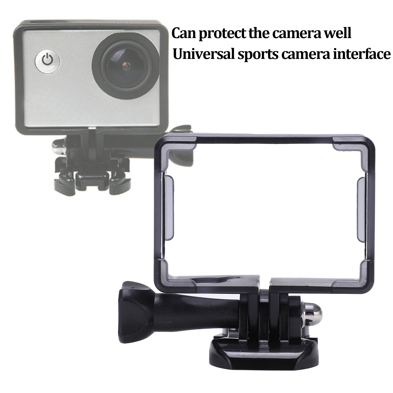 Camera Frame Mount Frame Case for Action Camera Close Fit Wear-resistance for Camera