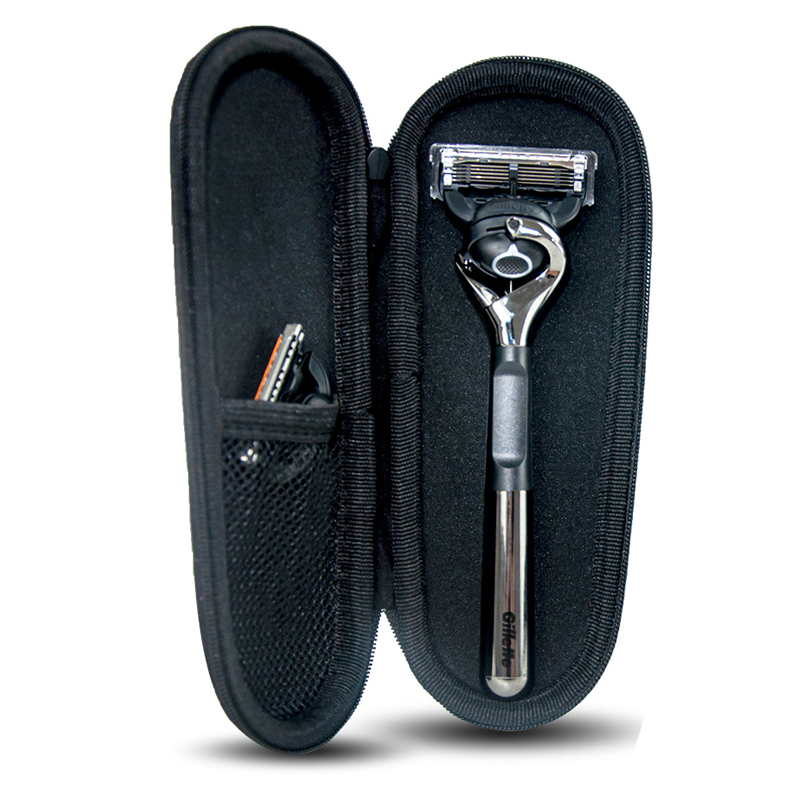 【In-Stock】 1 PCS Portable Men's Razor Blades Holder Box Portable Case For Gilette Fushion 5 Travel Shaver Holder Box Case Shaving Machine