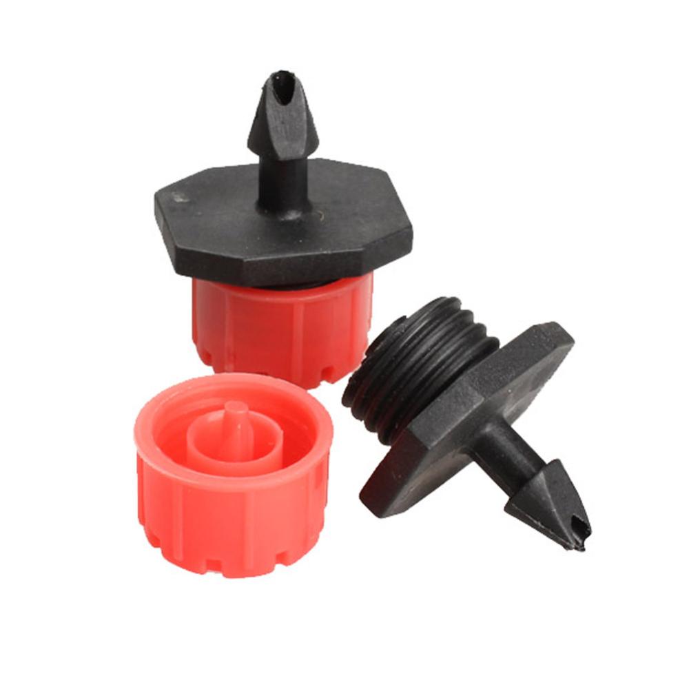 100 cái 1/4 inch đầu nhỏ giọt điều chỉnh được nhỏ giọt đầu nước nhỏ giọt