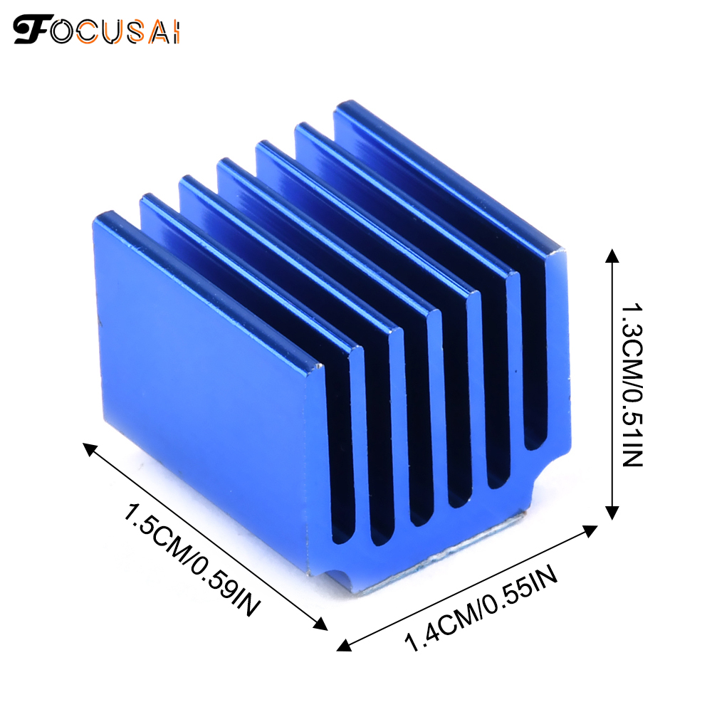 FocusAi 3D printer TMC2240 MKS TMC2209 intelligent silent stepper motor drive module with radiator, high current, high torque, DC4.5-36V