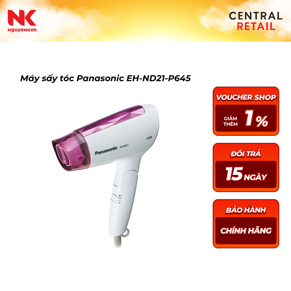 Máy Sấy Tóc PANASONIC EH-ND21-P645