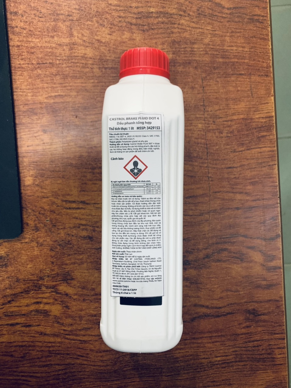 [HCM] DẦU THẮNG CASTROL DOT 4 ( chính hiệu 100% )