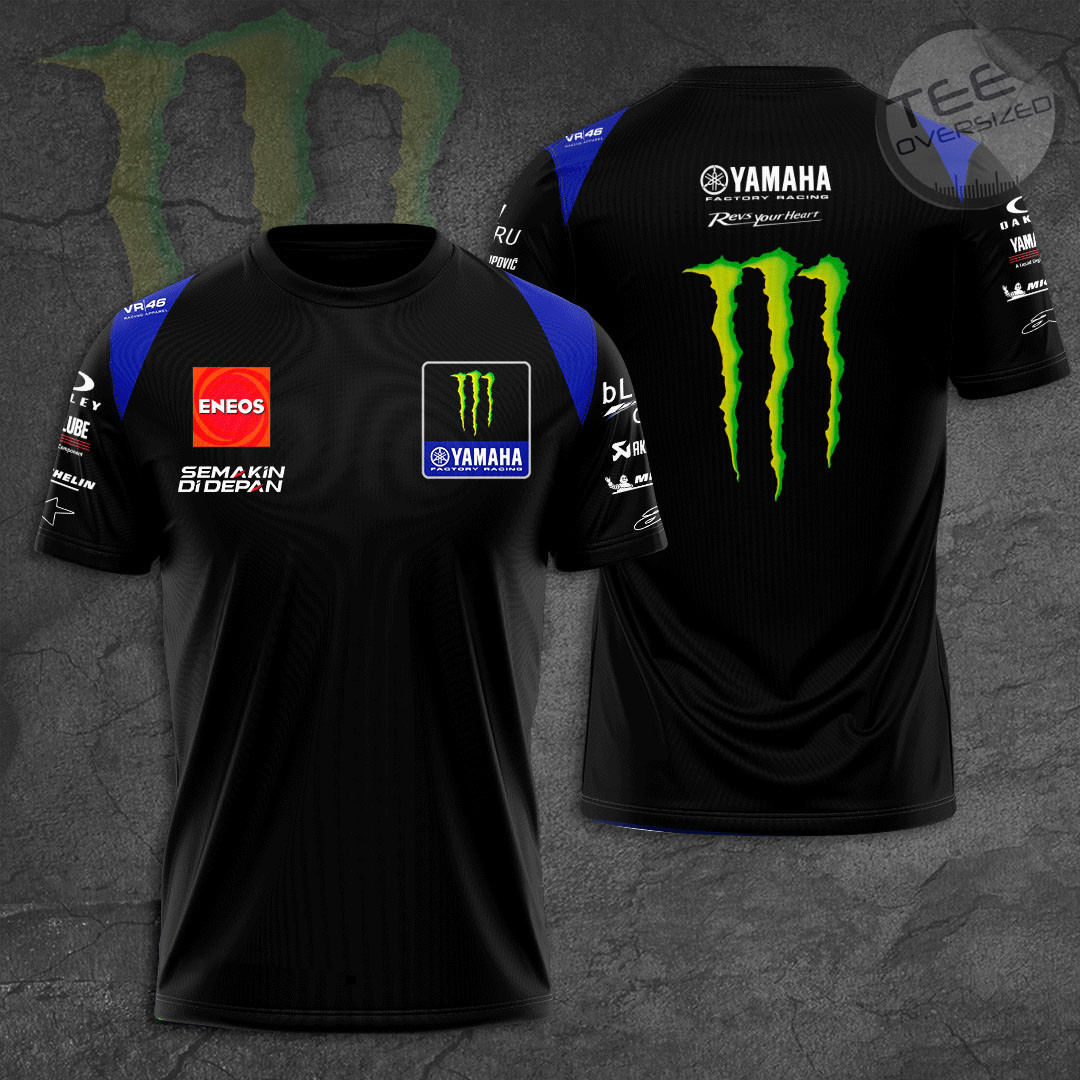 ヤマハYAMAHA MONSTER ENERGY 2020 ポロシャツ O 3 Monster Energy