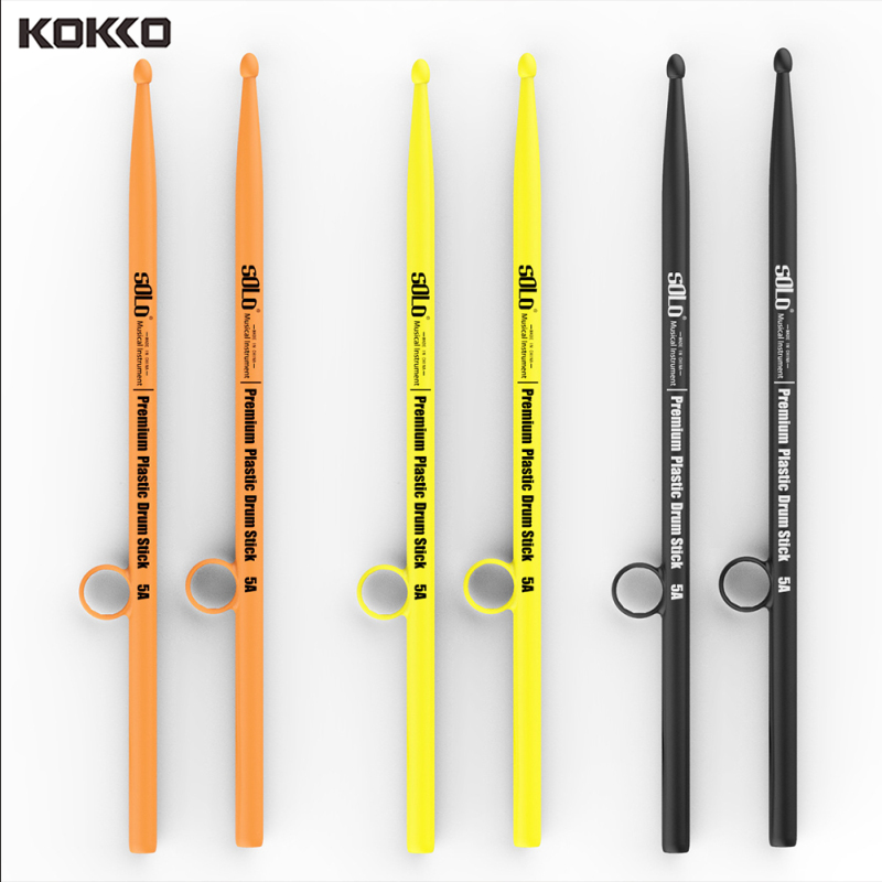 SOLO SD-30 Drumsticks Instrument Percussion Accessories nti-shedding Drum Stick Lightweight Exercise 2 Pcs