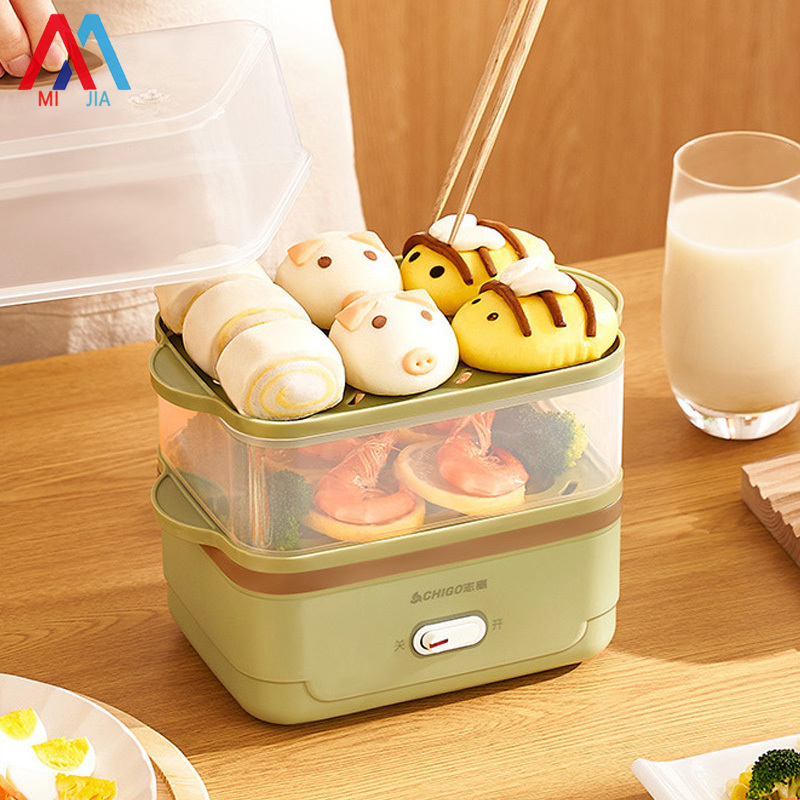 XIAOMIJIA Egg boiled egg steamer, Multifunctional automatic power off, home small mini dormitory egg breakfast machine wholesale