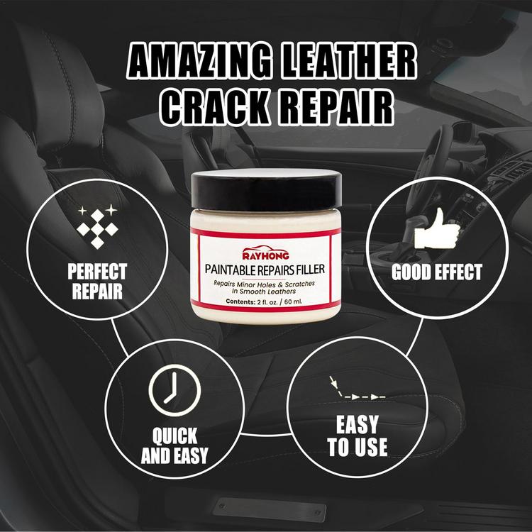 Negj Leather Repair Filler Compound for Leather Restoration Cracks Burns & Holes, Size: One size, Blue