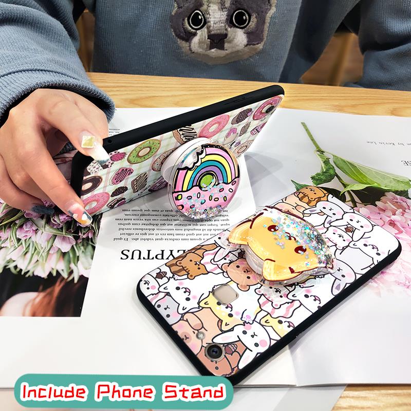 Cartoon%20Waterproof%20Phone%20Case%20For%20VIVO%20V7%20Plus/Y79/Y73%20Soft%20Case%20Back%20Cover%20Fashion%20Design%20quicksand%20cute%20Anti-knock%20TPU%20-%20Image%202