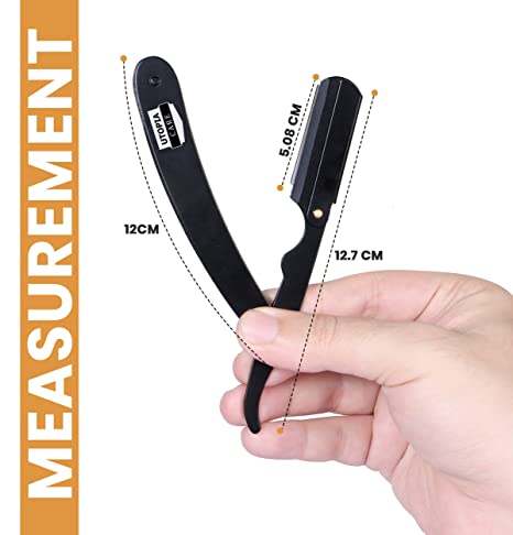 Utopia Razo Utopia Care Professional Barber Straight Edge Razor Safety with 100 ...
