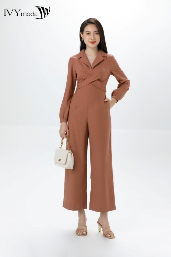 Jumpsuit dáng vest sành điệu trẻ trung IVY moda MS 18M7135