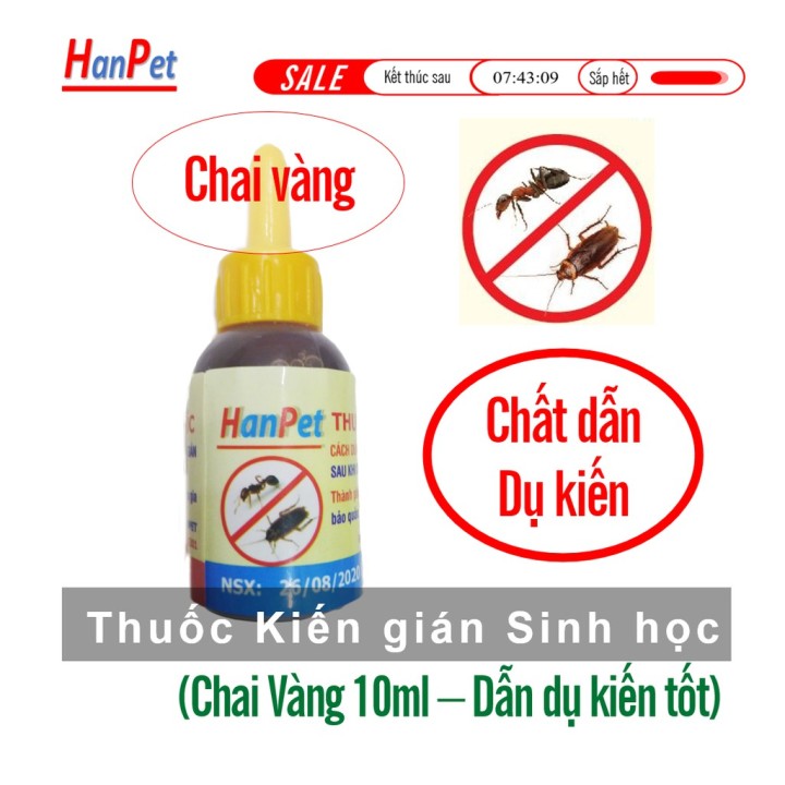 Thuốc diệt kiến dán tận gốc sinh học