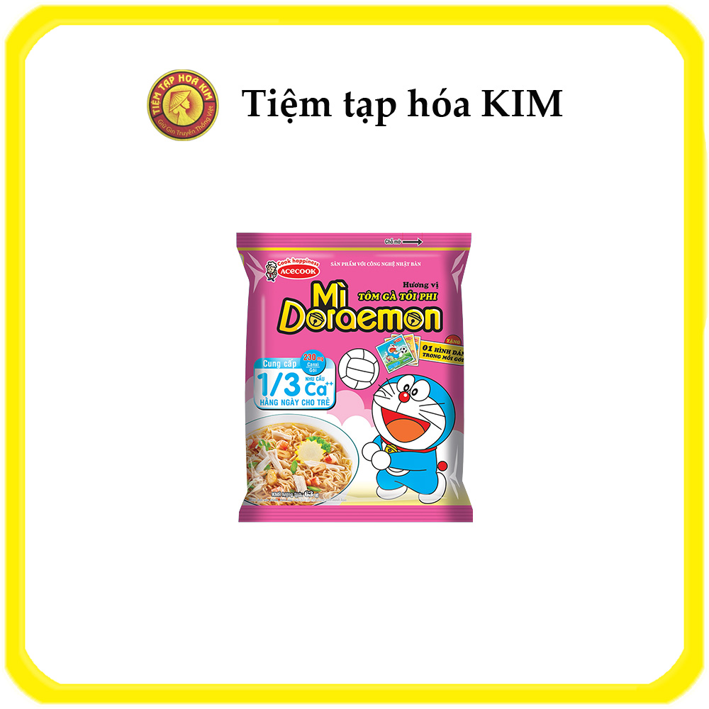 Mì cho trẻ con Doraemon gói 52g