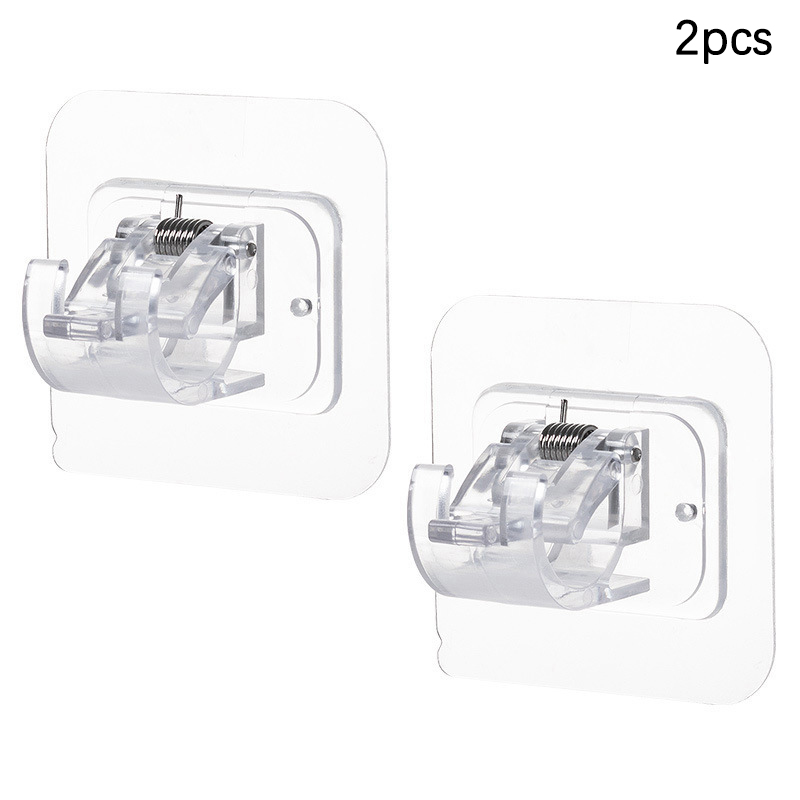 2pcs%20Curtain%20Rod%20Holder%20Hook%20Self-Adhesive%20Nail-Free%20Curtain%20Clamp%20Hooks%20Kitchen%20Bathroom%20Adjustable%20Wall%20Hanging%20Rack%20Holder%20Encounter%20-%20Image%208