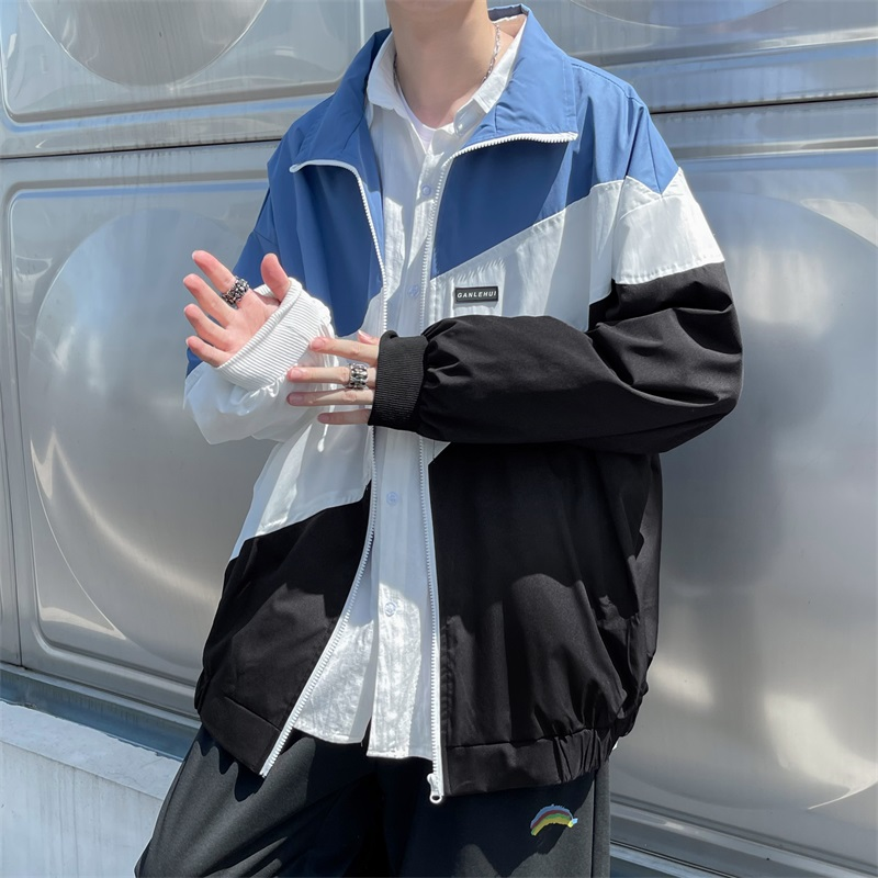 Áo khoác nam unisex cổ đứng vải dù nhật 2 lớp phong cách school hàn quốc BẢO ĐĂNG ( 3 màu full size từ 30 đến  90kg )