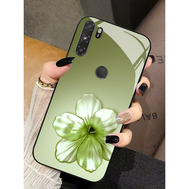 Ốp Lưng VSMART ACTIVE 3 Mặt lưng cường Lực Họa Tiết