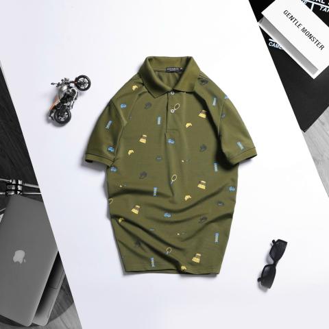 🔥 áo thun quảng châu phối họa tiết độc lạ ❗️ có size lớn ❗️