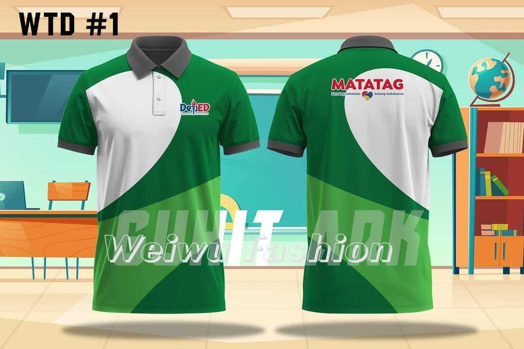 DEPED MATATAG POLO Customize Full Sublimation SHIRTSCODE-WTD# 1 | Lazada PH