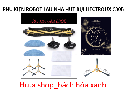 phụ kiện robot lau nhà hút bụi C30B