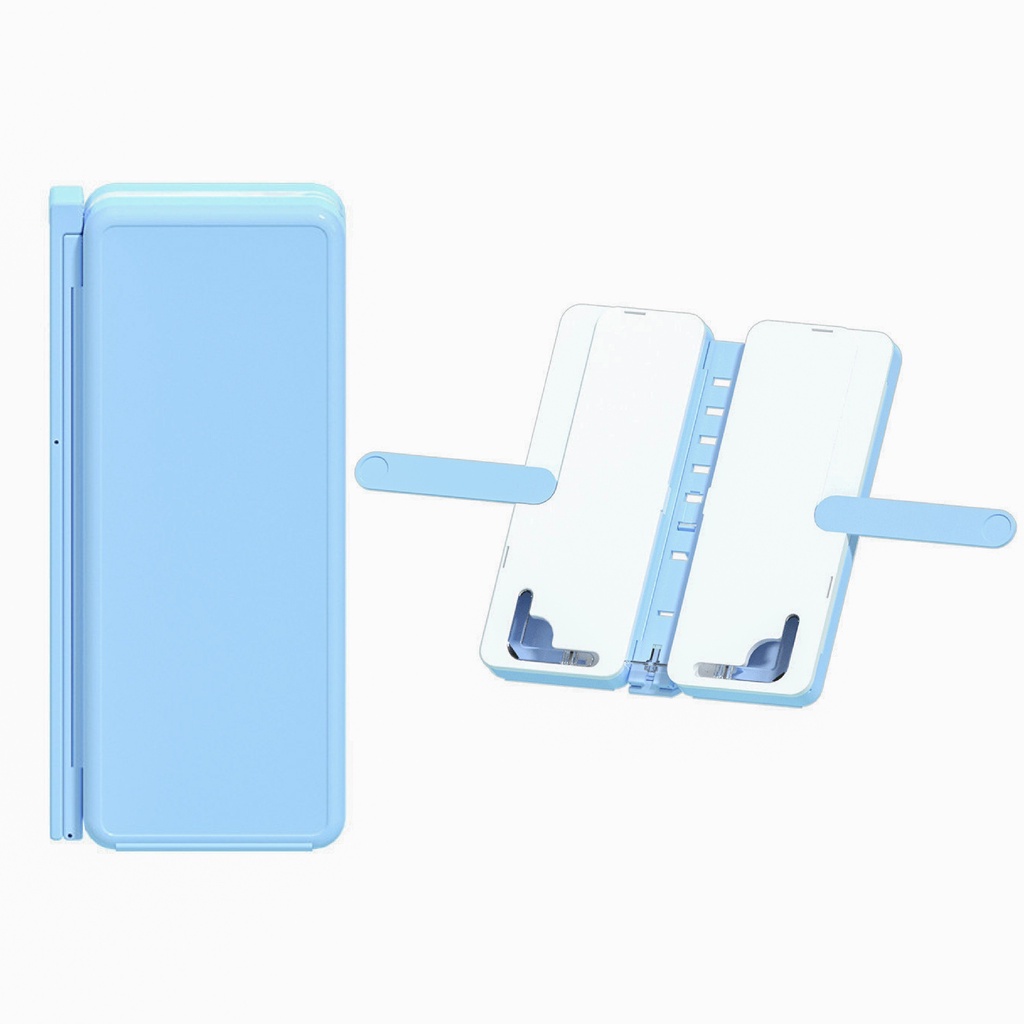 Pen Box with Bookshelf 2in1 Multifunctional Pen Box for School Supplies for Children Gift Cute Sticker Birthday Gift Japanese Pen Bag