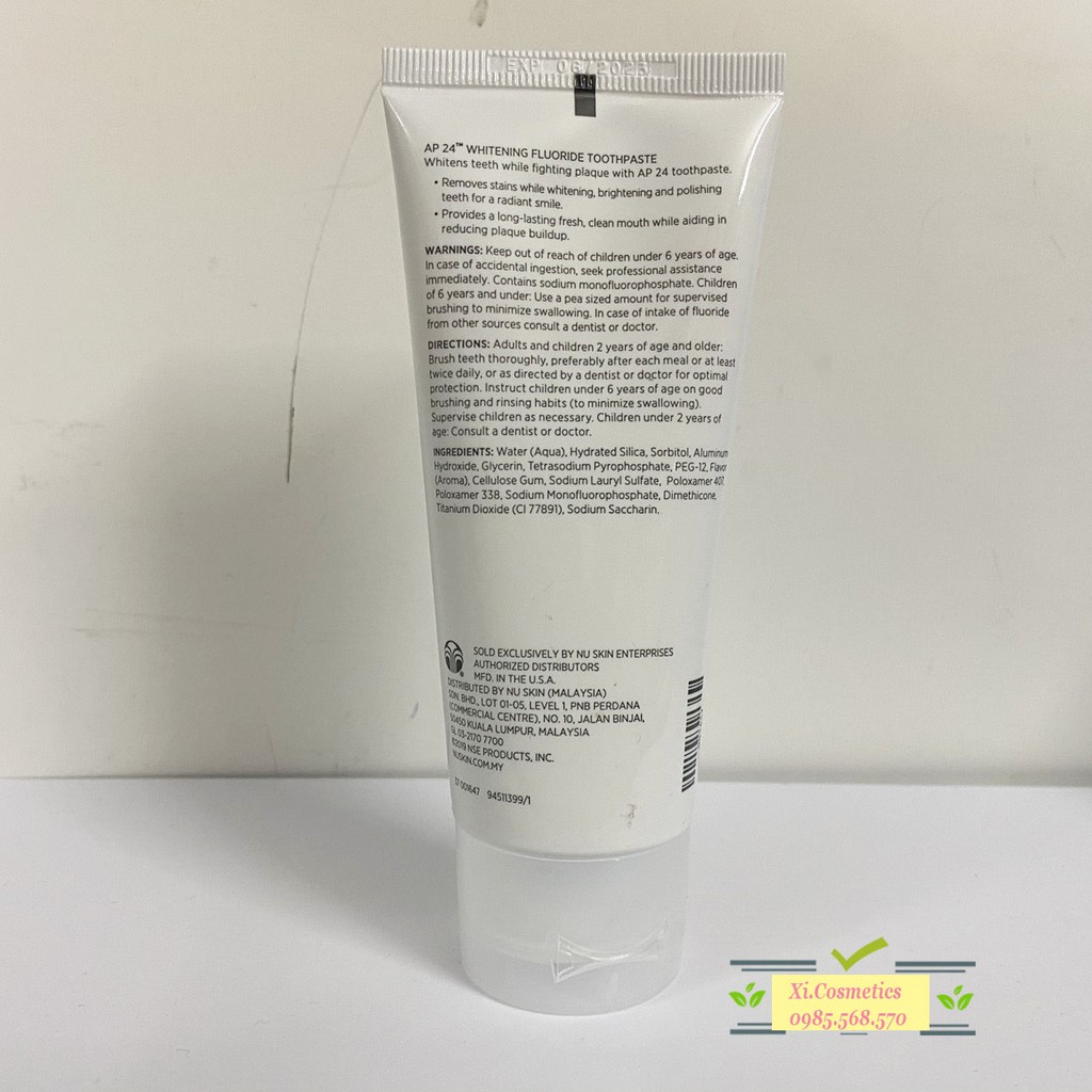 (KEM TIẾNG ANH) Kem đánh răng AP24 của Nuskin [ date 07/24 ]