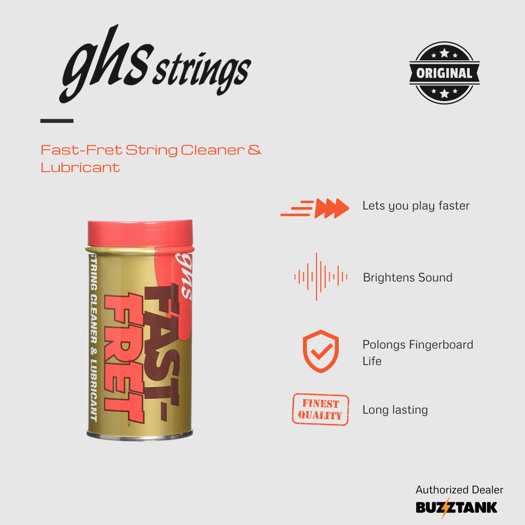 GHS Strings A87 FastFret String Cleaner and Lubricant Lazada