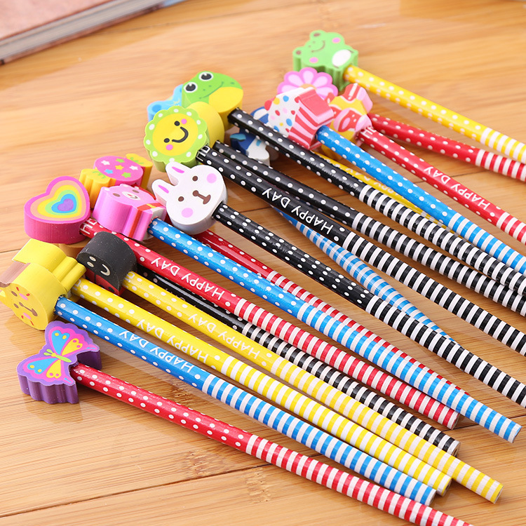 Bút chì kèm gôm cute H37