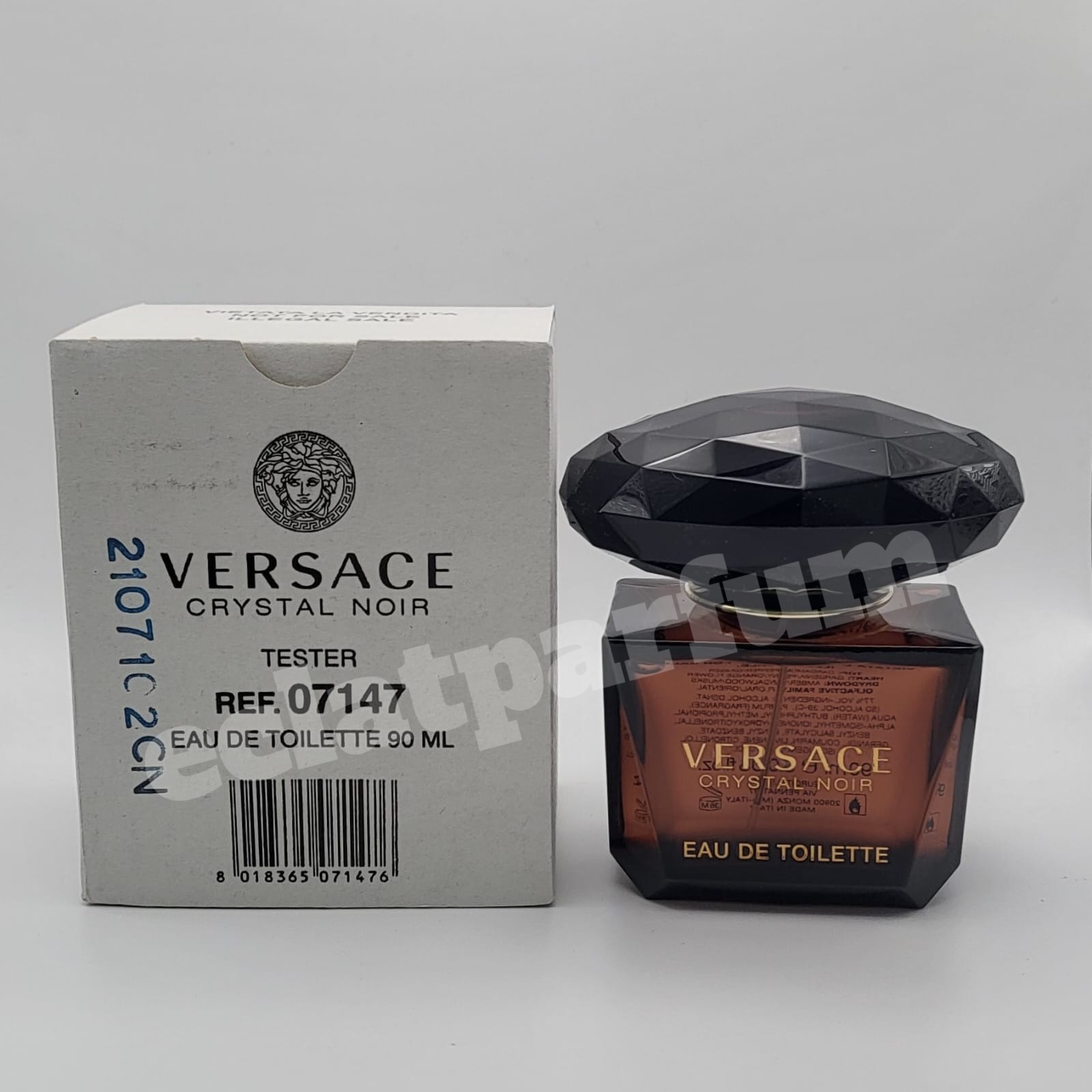Tester Versace Crystal Noir Eau De Toilette 90 Ml Versace Crystal
