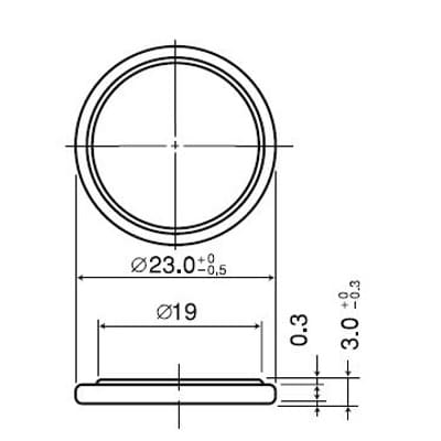 Pin Lithium Cell CR2330 2330 3V (Trong vỉ)