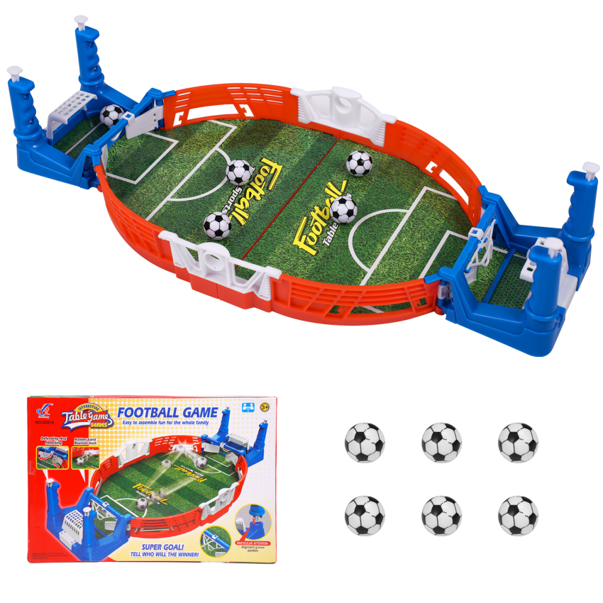 Mini Table Football Games With 6 Footballs,Interactive Table Football