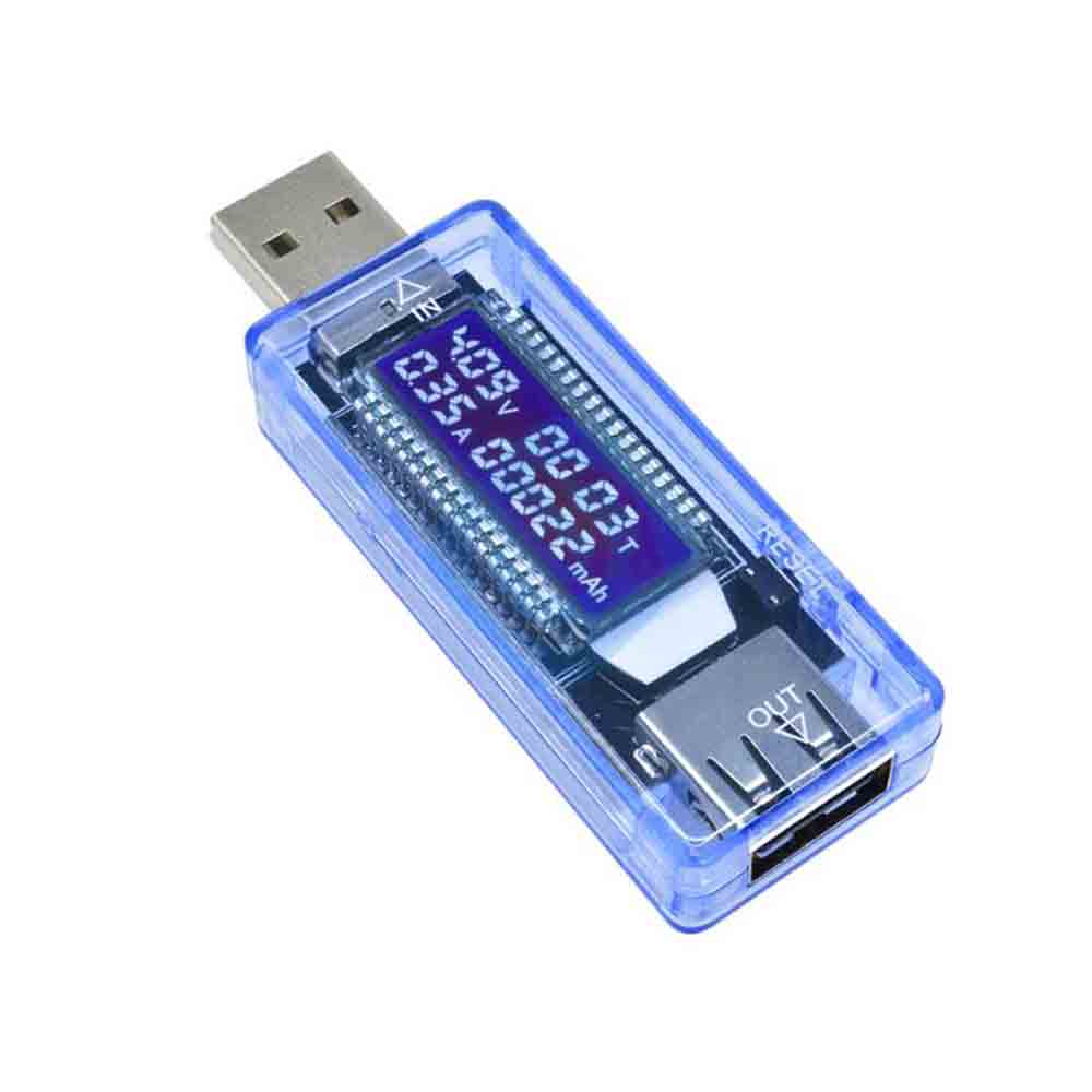 USB Volt Current Voltage Doctor Charger Capacity Power Bank Tester Meter