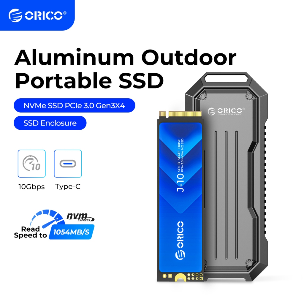 ORICO SSD 512GB 1TB USB 3 2 Gen 2 Type C 10Gbps orico-ssd-512gb-1tb-usb-3-2-gen-2-type-c-10gbps