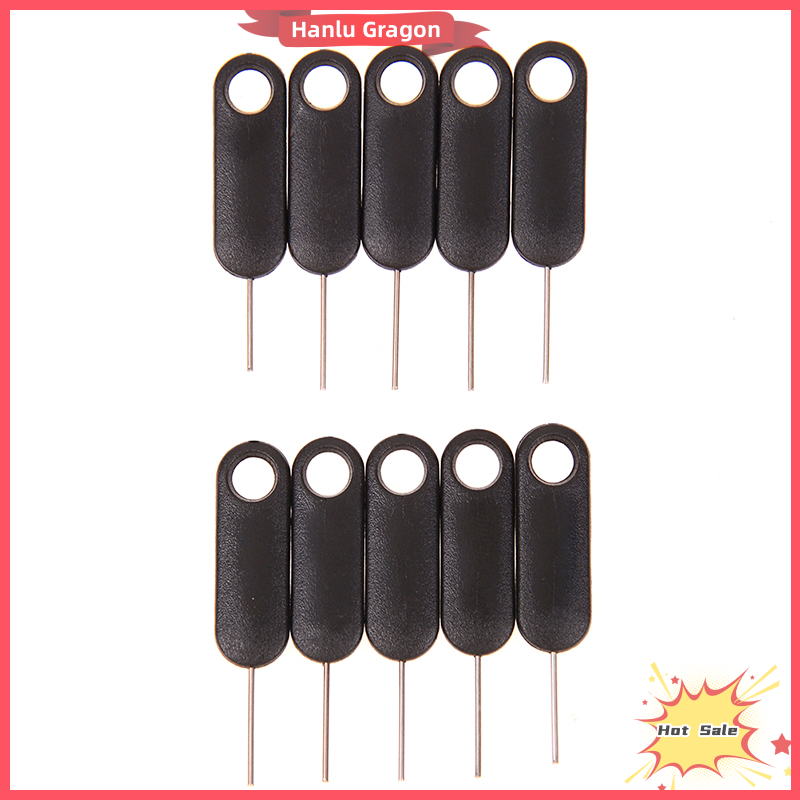 Hanlu 10 Pcs Sim card tray removal eject pin key tool
