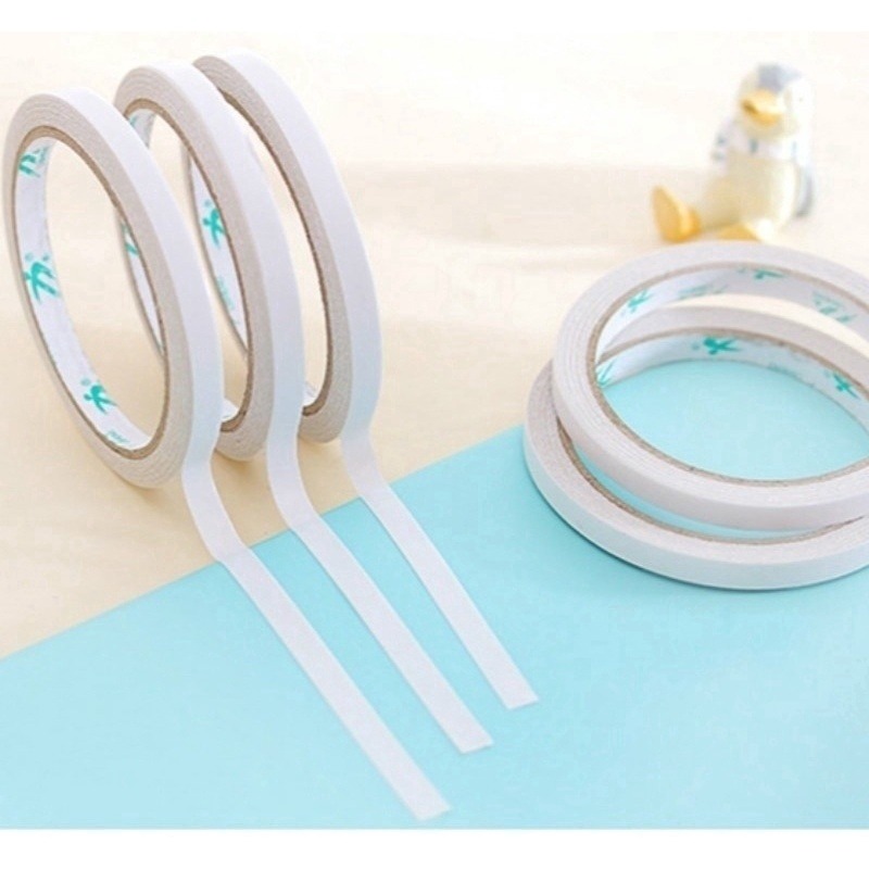 Cuộn Băng Keo Hai Mặt Siêu Mỏng 6mm