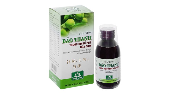 Siro Bảo Thanh- bổ phế, hóa đờm (chai 125ml)