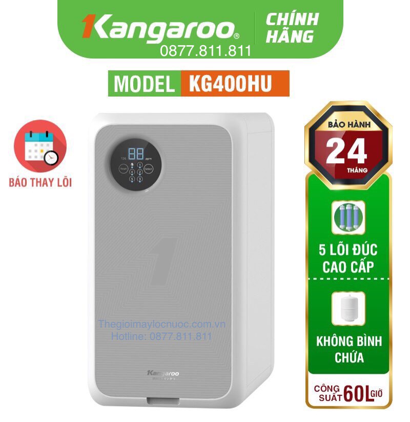 Kangaroo Hydrogen Kg400Hu Water Purifier - Installed
