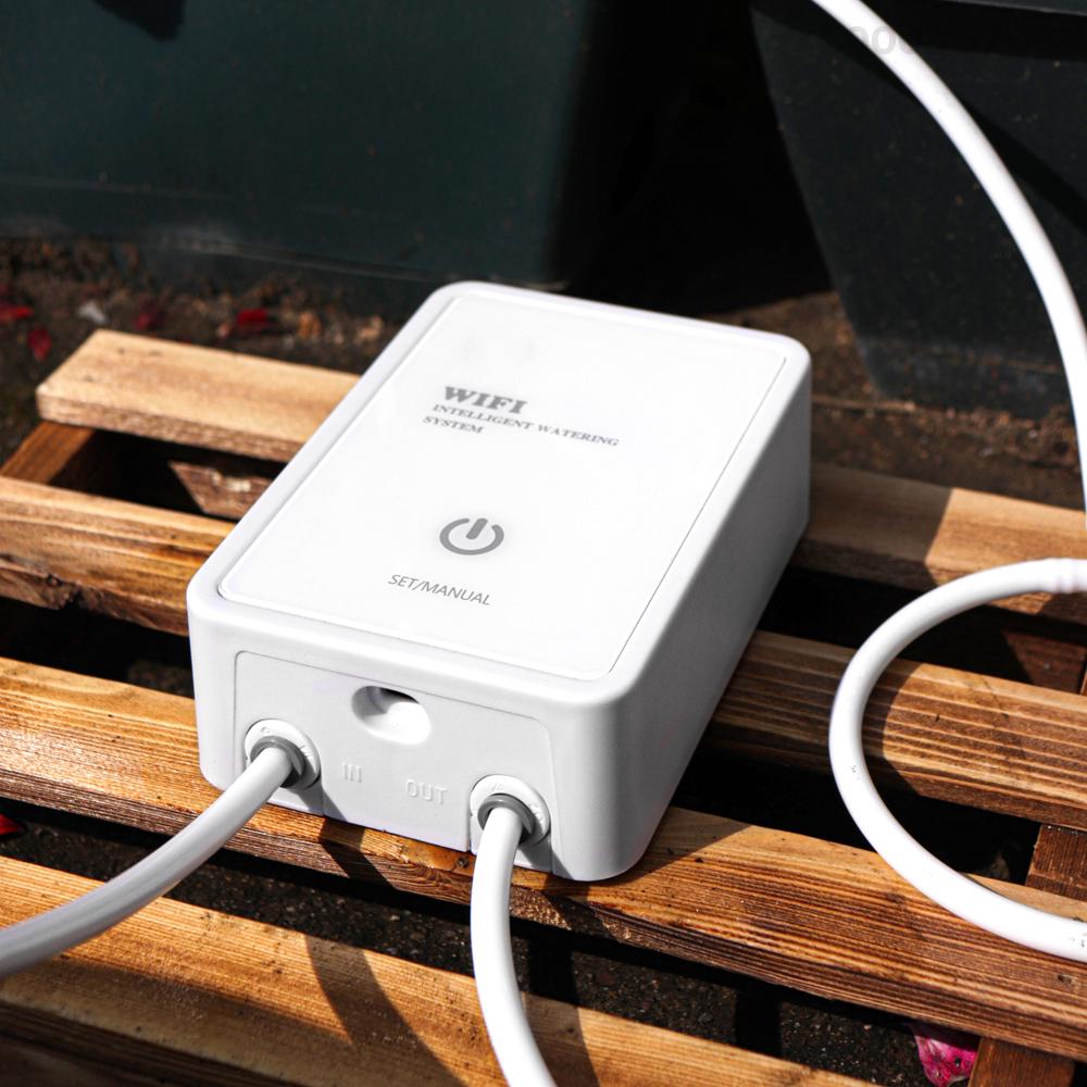 Tuya WIFI Automatic Watering Device Intelligent Timed Drip Irrigation System Support Remote APP Control for Garden Terrace Potted Plants