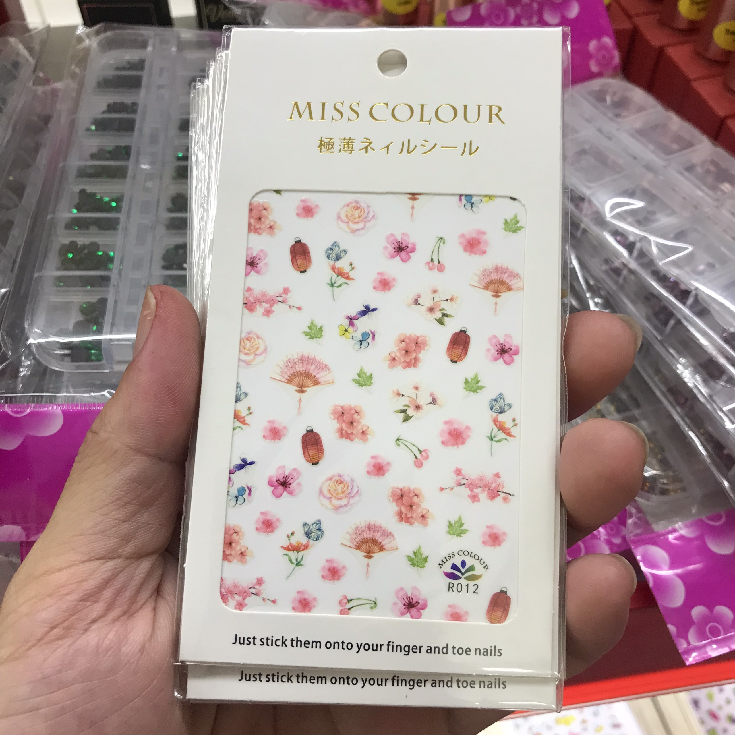 Nail sticker dán móng tay - Chân - HOT 2