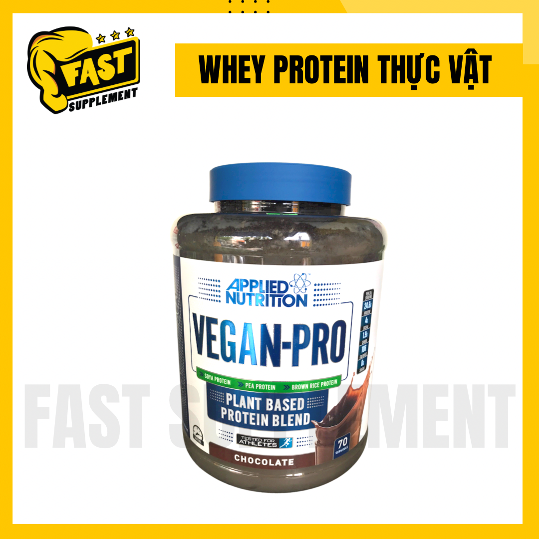 WHEY PROTEIN THỰC VẬT VEGAN PRO APPLIED NUTRITION BỔ SUNG PROTEIN