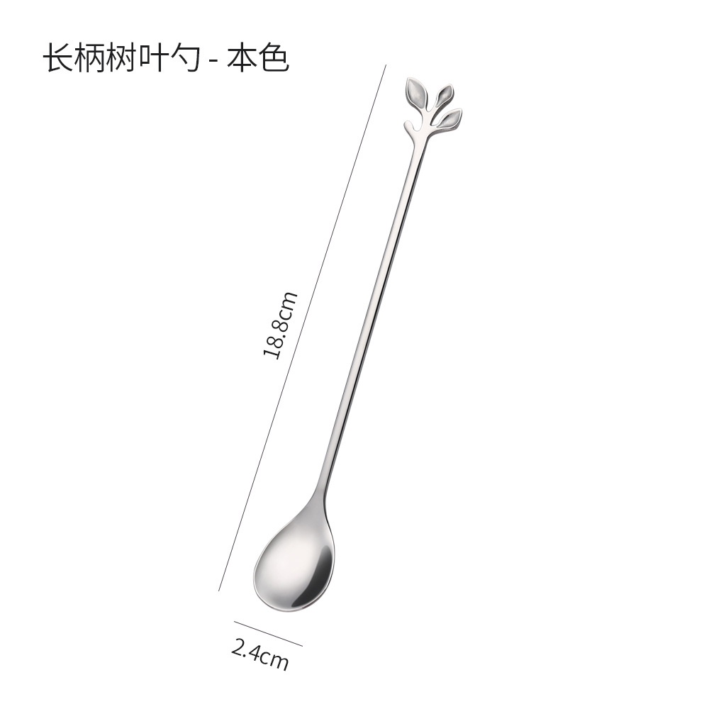 Muỗng cà phê, thìa cà phê chất liệu inox, độ dài 12cm-19cm