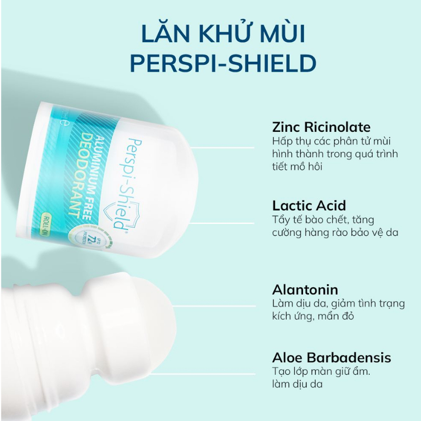Lăn khử mùi Perspi Deodorant Roll On 50ml
