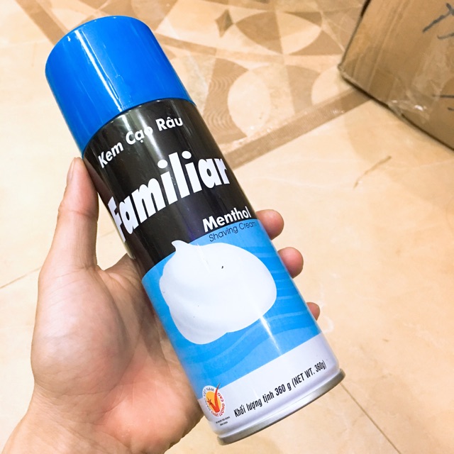 (Xanh dương) Kem Cạo Râu Familiar 275ml
