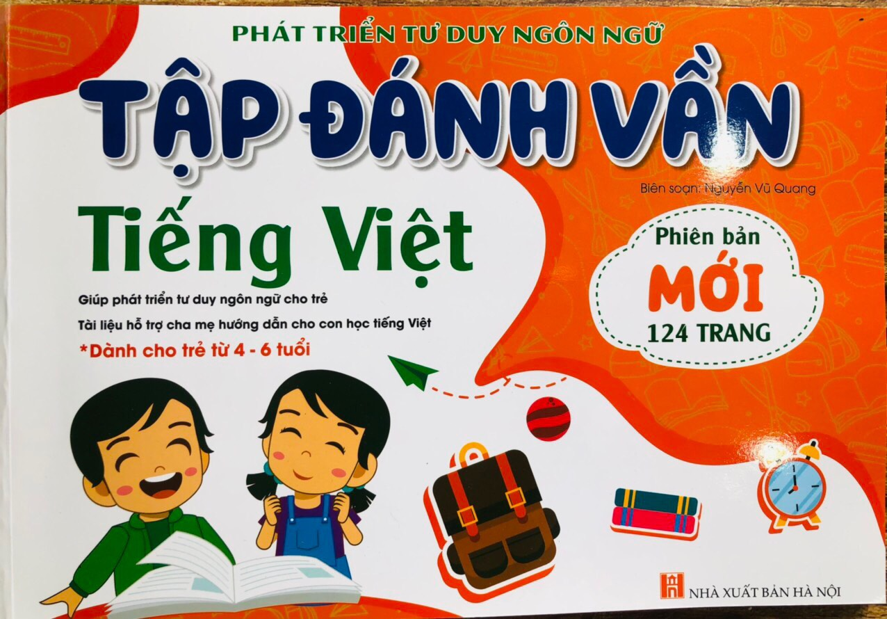 Sách "Tập đánh vần Tiếng Việt - Phát triển tư duy ngôn ngữ"