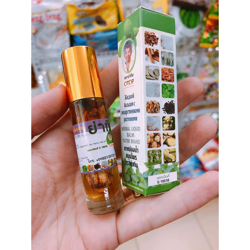 [HCM]Dầu lăn thảo dược 16 vị otop
